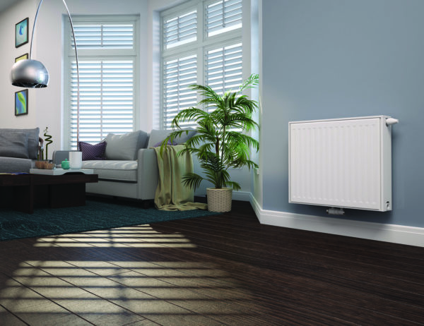 Stelrad Elite 600 mm x 1200 mm Single K1 Radiator 4094 BTU - Image 2
