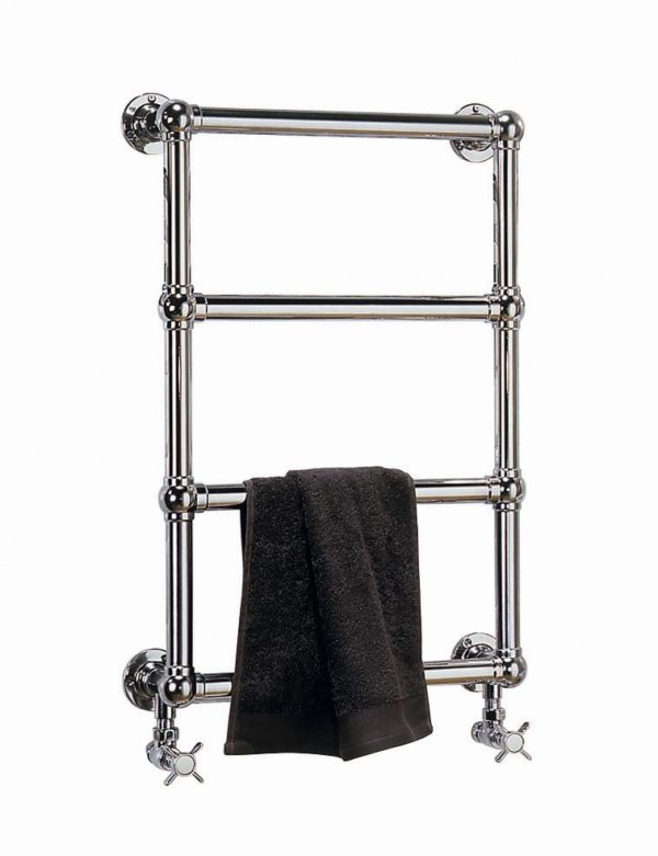 Zehnder Buckingham traditional towel radiator. 750mm x 500mm. Dark Gold