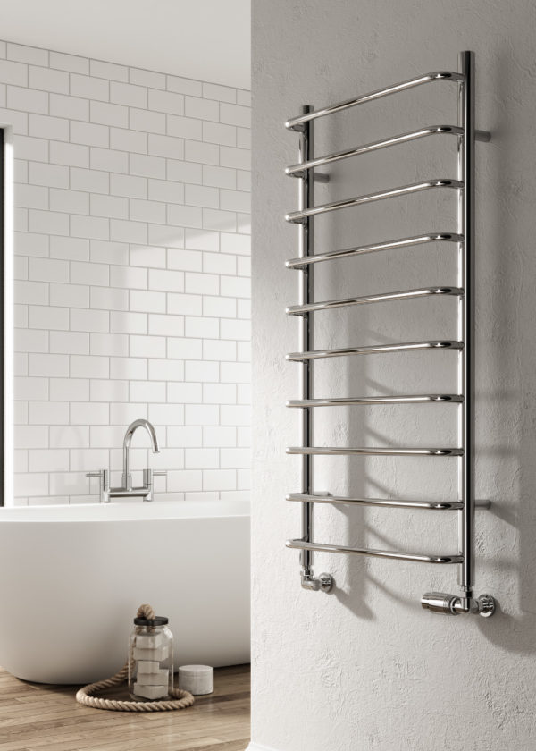 Reina Aliano 500 X 1000 Chrome Towel Radiator
