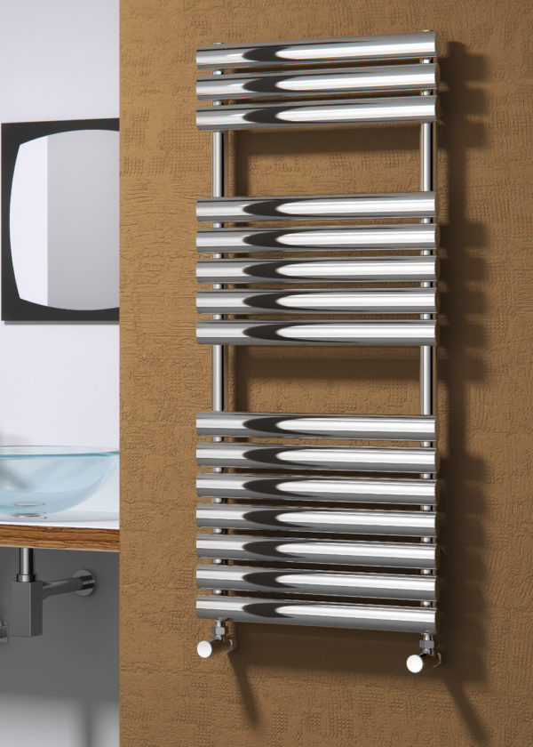 Reina Helin 500 X 1120 Polished Stainless Steel Towel Radiator
