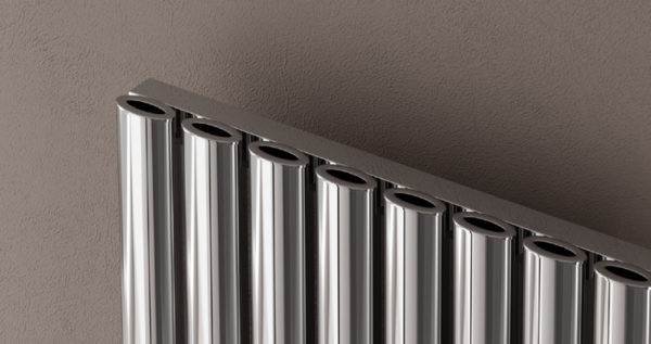 Reina Neva Designer Radiator - 550 X 413 Single Chrome - Image 2