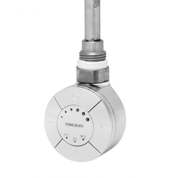 Towelrads Smart Thermostatic Elements Chrome 600W | Radiators.co.uk