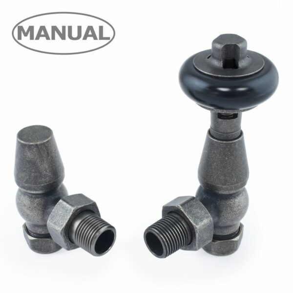 West Radiators Eton Traditional Radiator Valve - Pewter