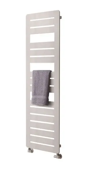 The Radiator Company Athena Towel Rail 920 X 500 White | Radiators.co.uk