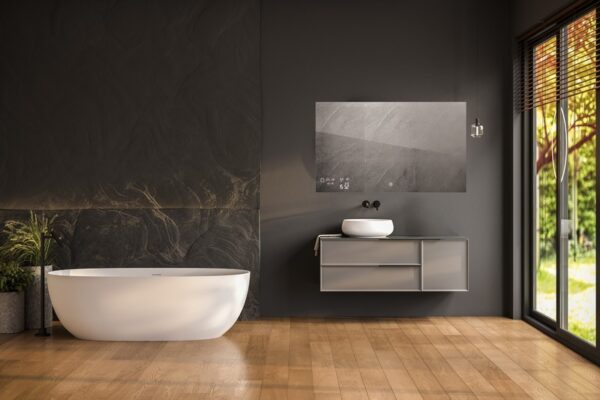 Infrared Group 350W Solstice Back-Lit Infrared Smart Mirrored Panel (595mm x 995mm x 22mm) - Image 2